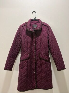 Cole Haan Quilted Long Puffer Coat